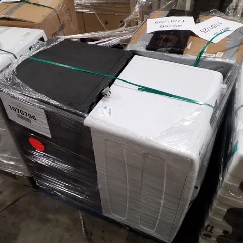 PALLET OF APPROXIMATELY 4 UNPROCESSED RAW RETURN WHITE GOODS TO INCLUDE;