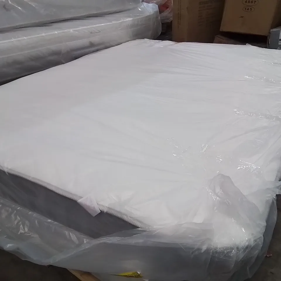 QUALITY BAGGED HYBRID MEMORY FOAM MATTRESS WITH COOLING FABRIC - 135CM DOUBLE