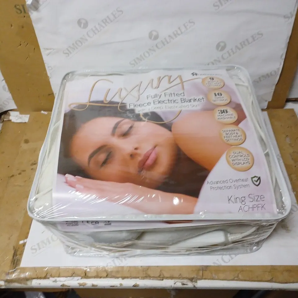 HOMEFRONT ELECTRIC BLANKET DUAL CONTROL KING SIZE