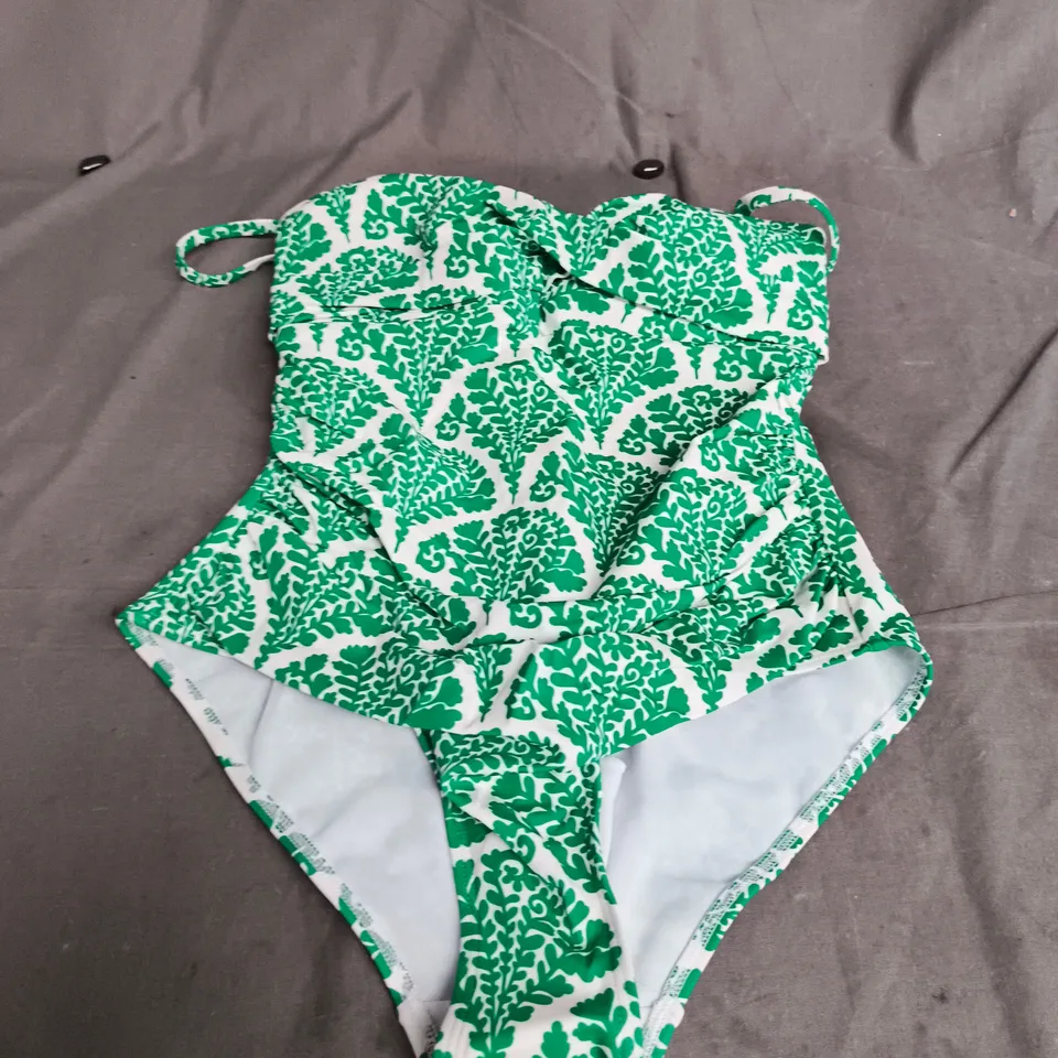 BODEN ANDROS TWIST FRONT SWIMSUIT - 12R