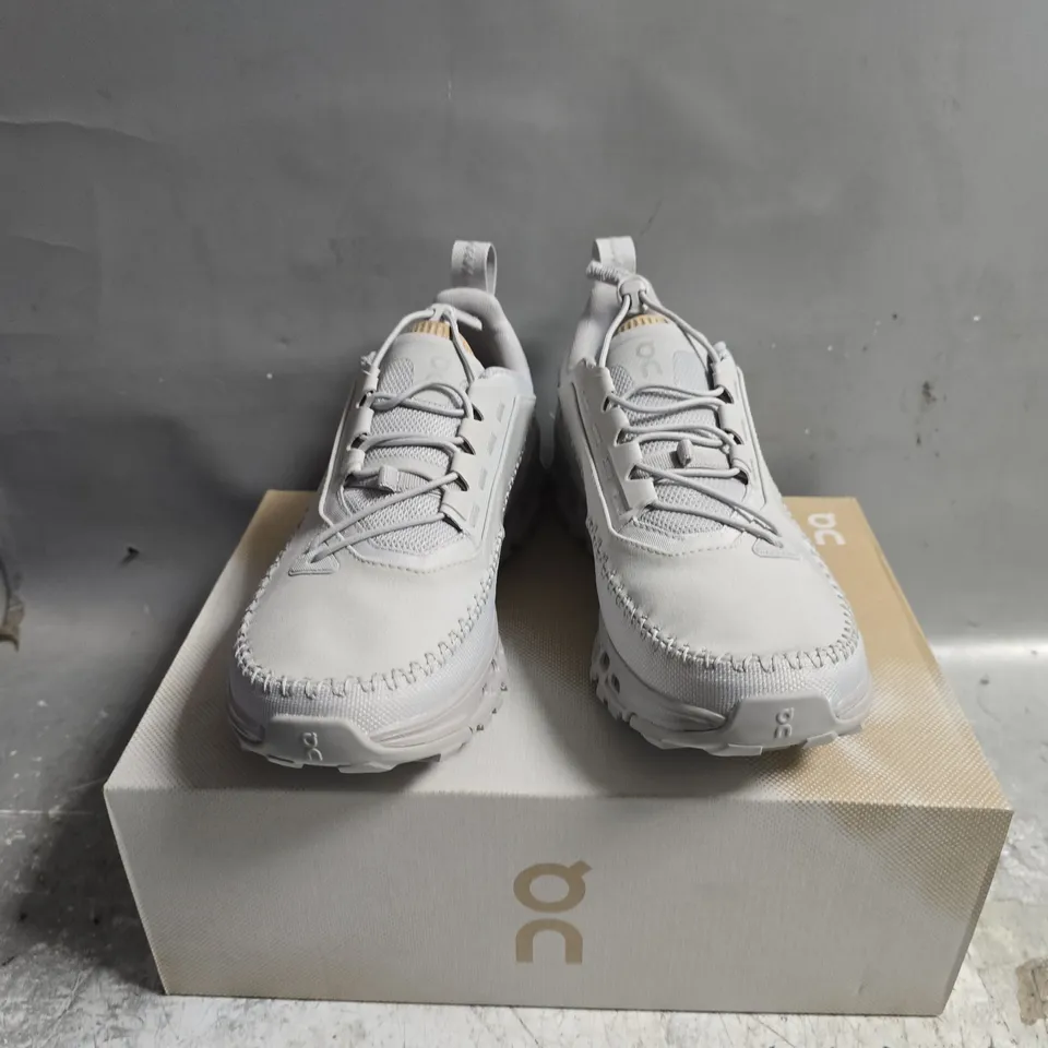 BOXED PAIR OF ON CLOUDAWAY 2 TRAINERS IN GREY - UK 5