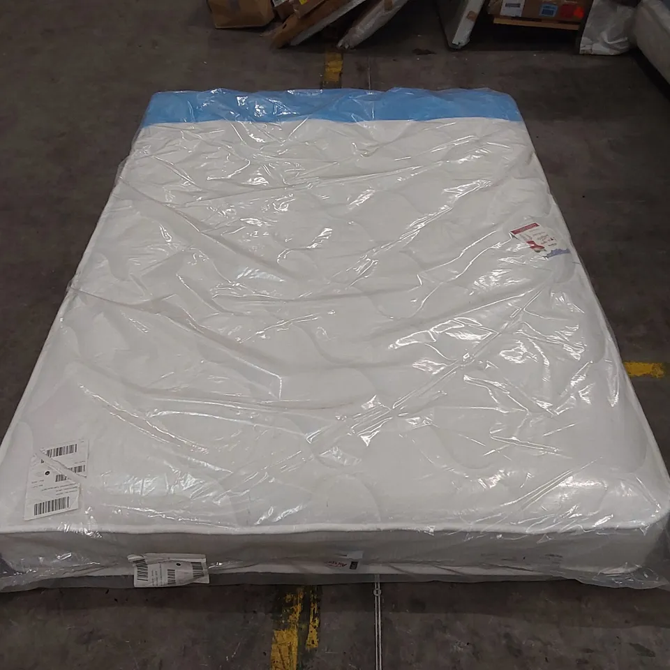 QUALITY BAGGED DOUBLE 135cm AIRSPRUNG MEMORY FOAM COMFORT MATTRESS RRP £699