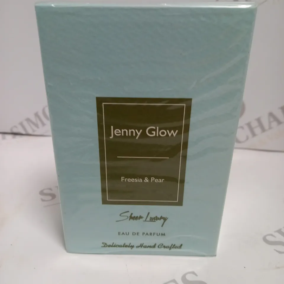 BOXED AND SEALED JENNY GLOW FREESIA AND PEAR SHEER LUXURY EAU DE PARFUM 80ML
