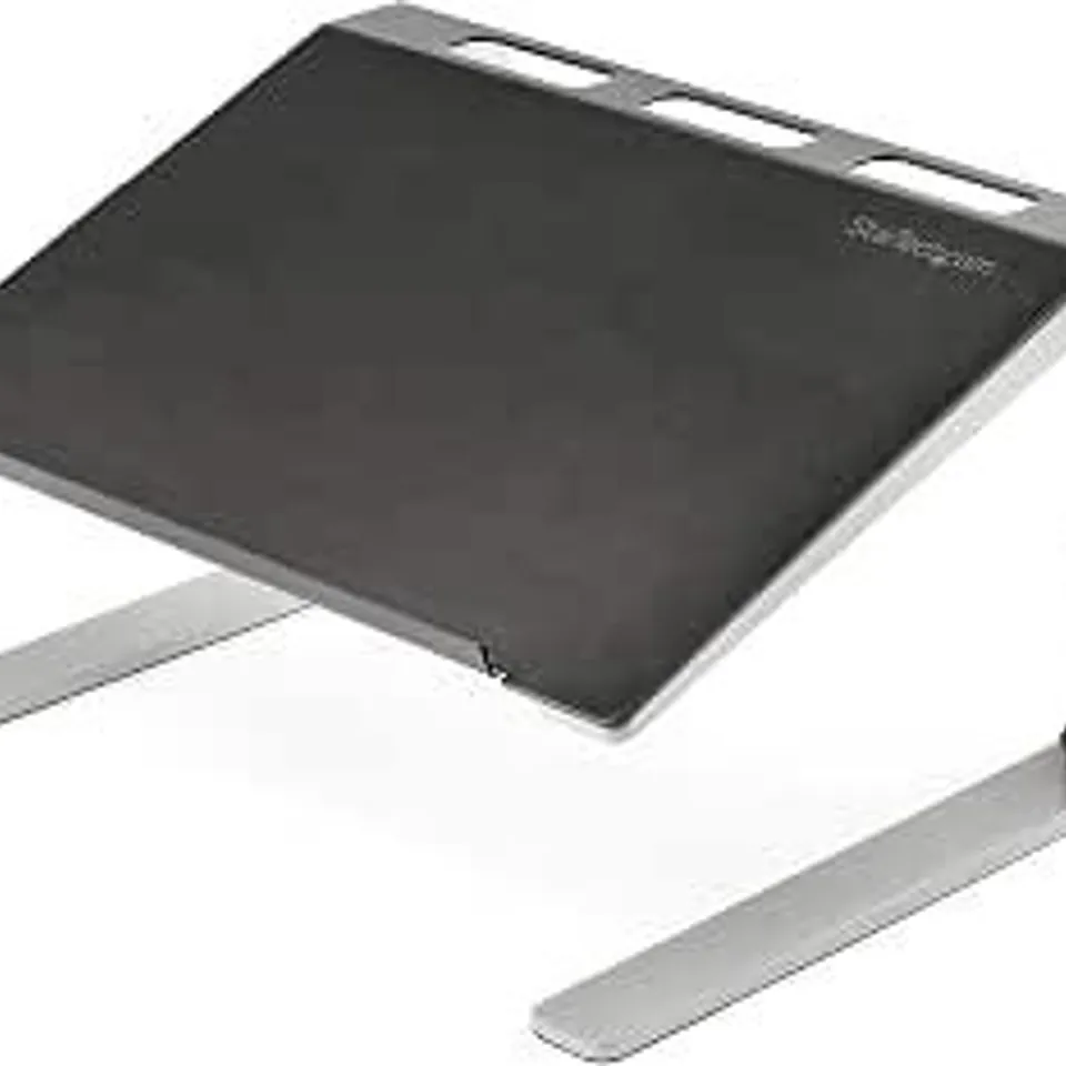BOXEDSTARTECH ADJUSTABLE LAPTOP STAND - HEAVY DUTY STEEL & ALUMINUM - 3 HEIGHT SETTINGS - TILTED - ERGONOMIC LAPTOP MFG # LTSTND | CDW # 5843402