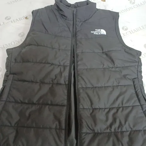 THE NORTH FACE BLACK GILET - MEDIUM