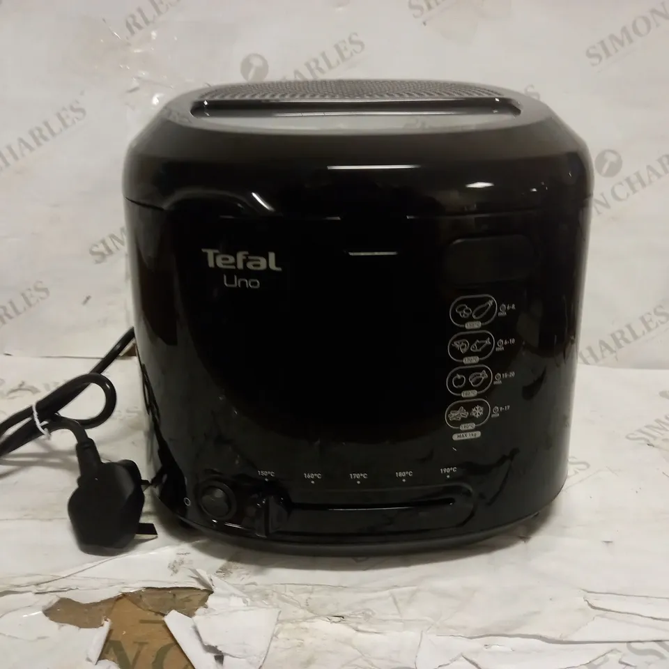 TEFAL UNO FF203840 DEEP FAT FRYER BLACK