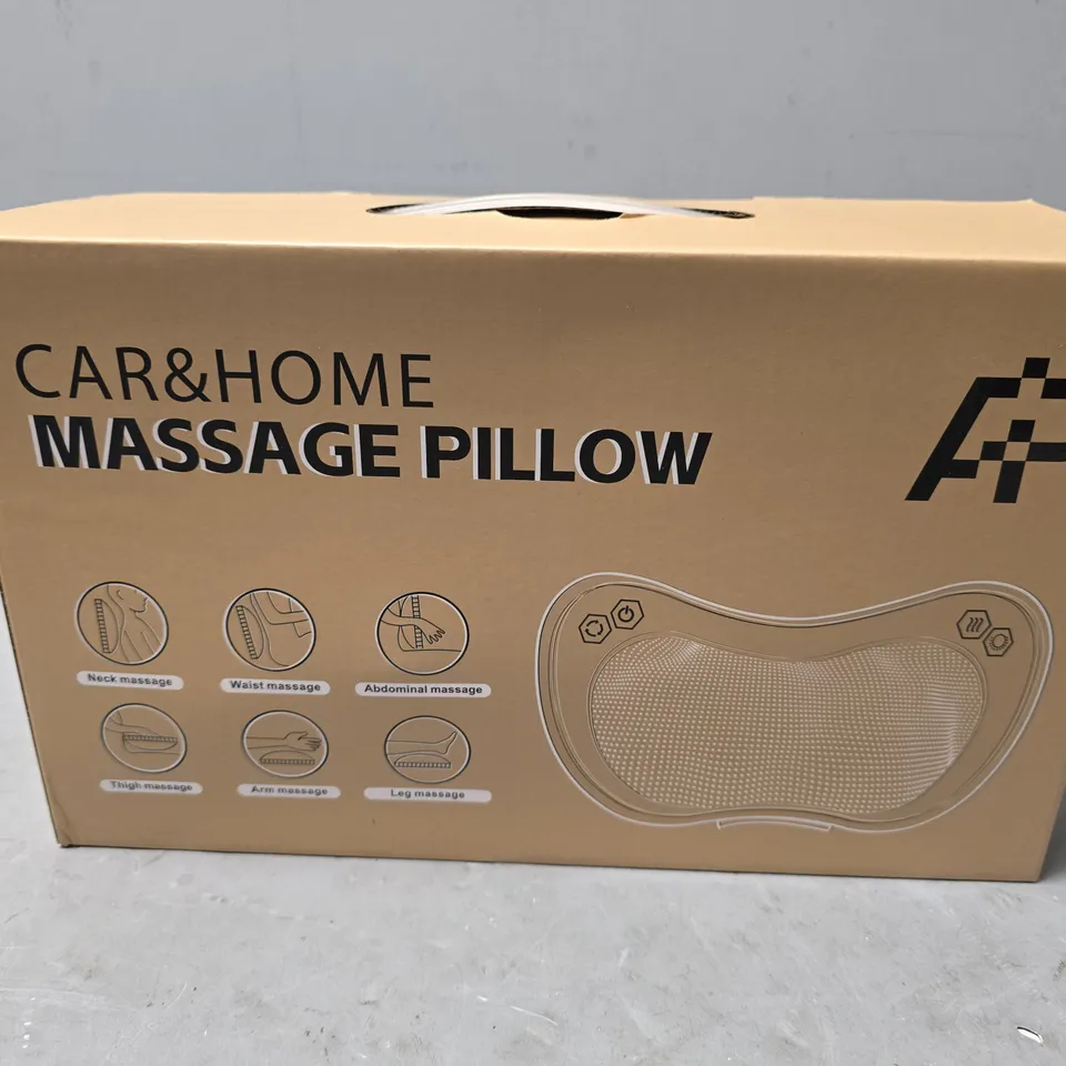 BOXED ACCUEILPORT CAR & HOME MASSAGE PILLOW 