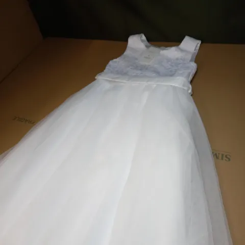 MONSOON CHILDRENS BRIDAL STYLE DRESS SIZE 10 YEARS