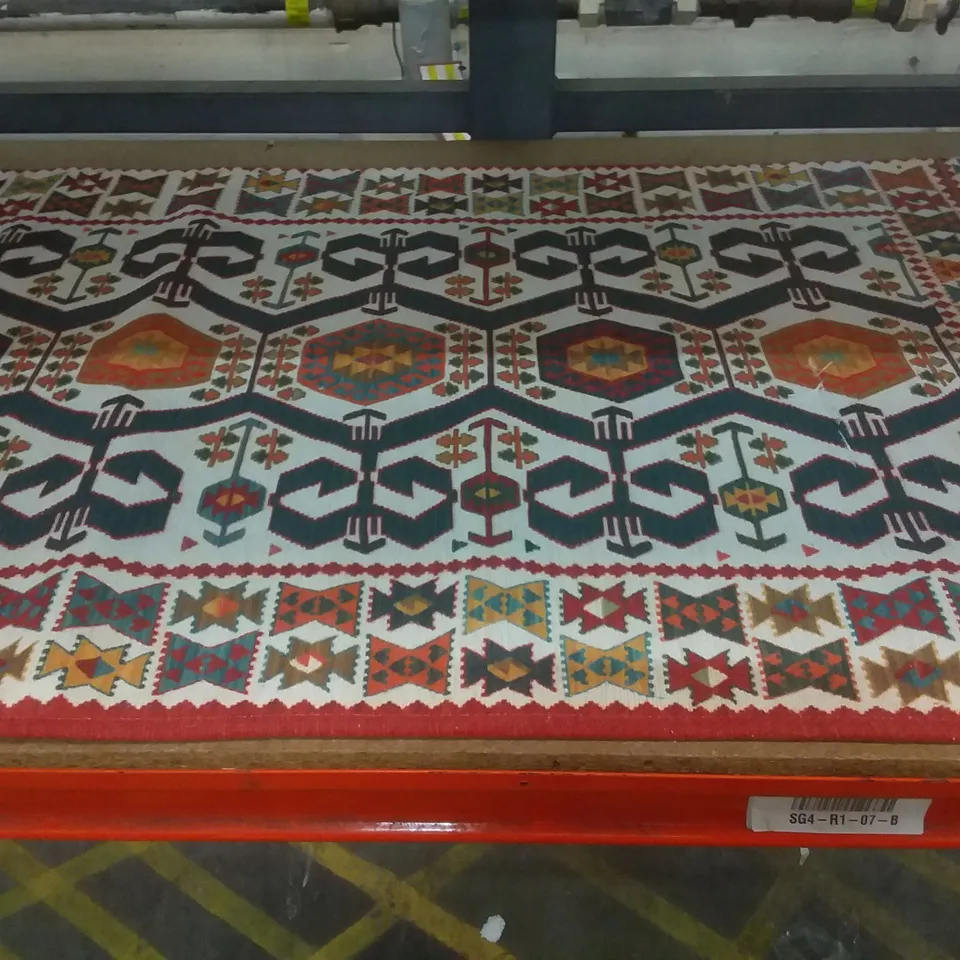 EKOHALI PRINT RUG - COLOURFUL WITH TASSELS 