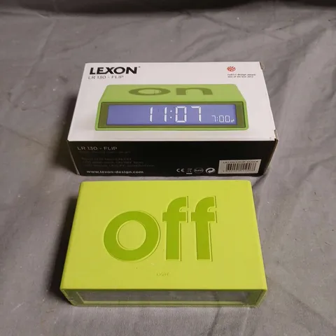 BOXED LEXON LR130 - FLIP CLOCK