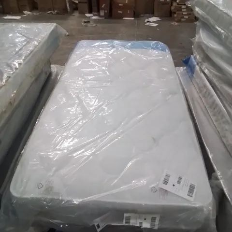 QUALITY BAGGED 3FT SINGLE AIRSPRUNG MEMORY FOAM BUNK MATTRESS