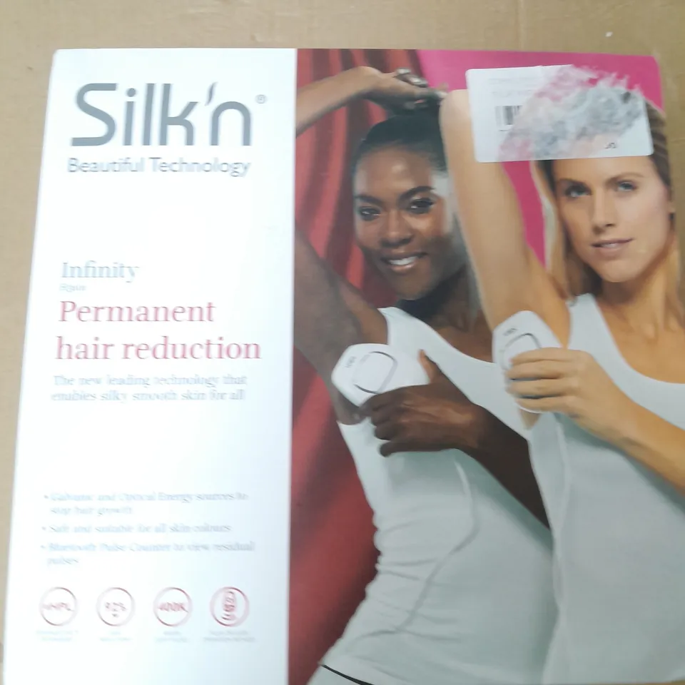 SILK'N INFINITY 400K IPL HAIR REDUCTION DEVICE