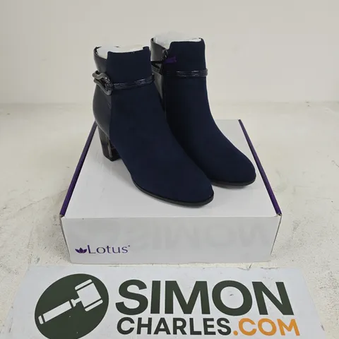 LOTUS ULB401 ANKLE BOOTS – UK 4 