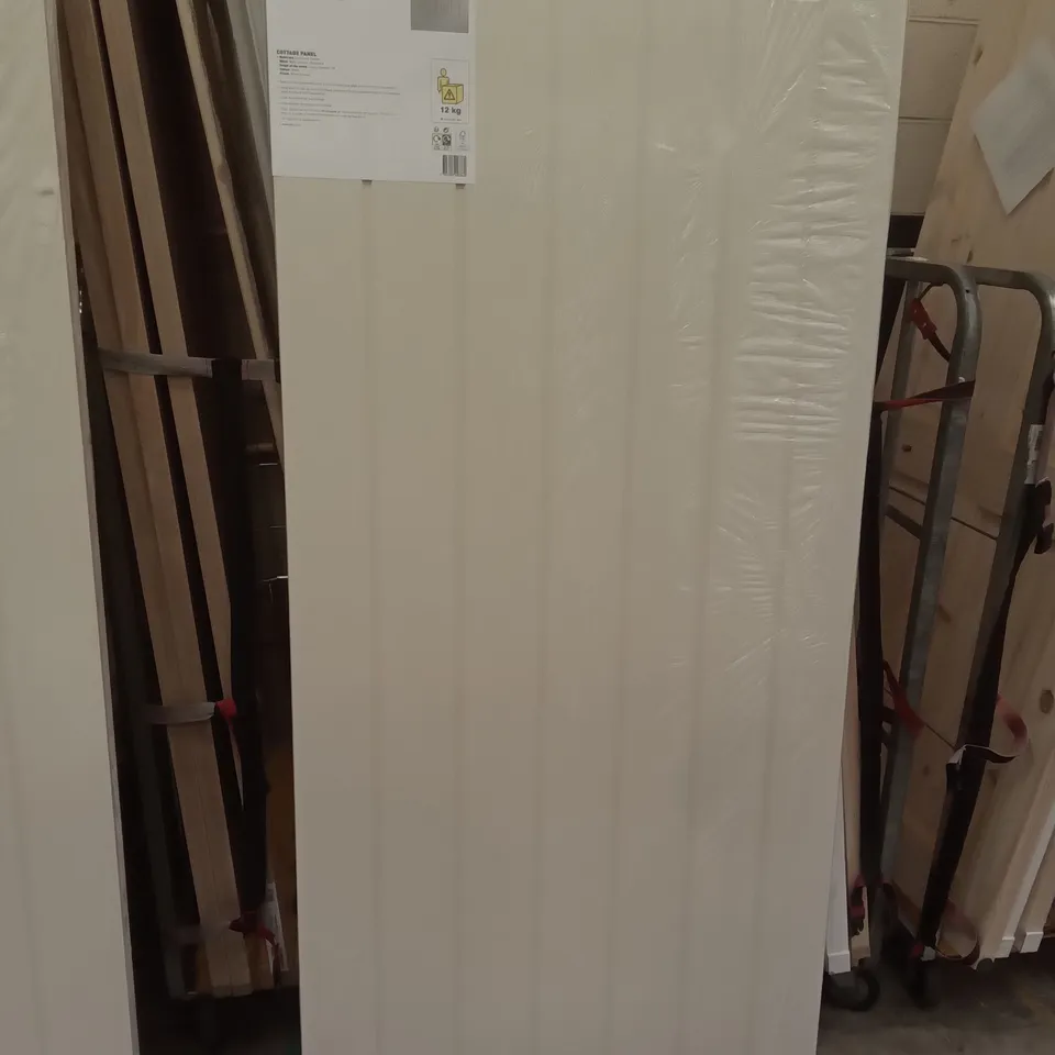 COTTAGE PANEL WHITE PRIMED INTERNAL DOOR 1981×838×35MM