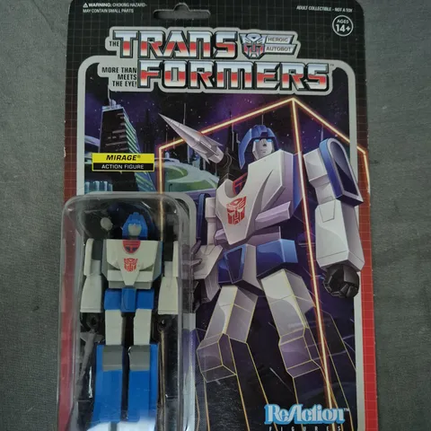 REACTION COLLECTIBLE TRANSFORMERS ACTION FIGURE - MIRAGE