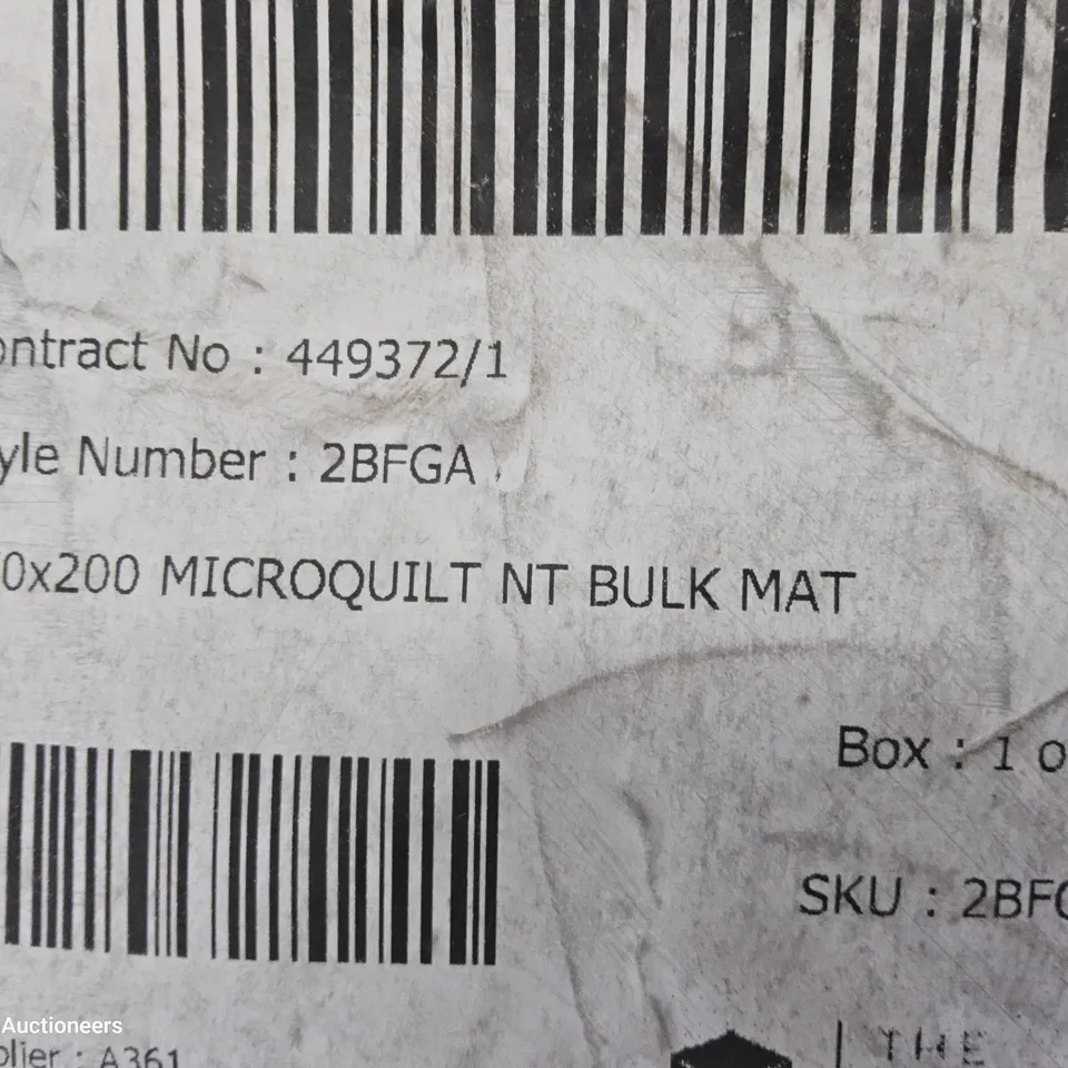 QUALITY BAGGED 5' KINGSIZE MICROQUILT MATTRESS 