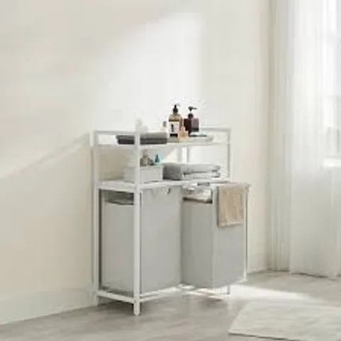 BOXED NEO SINGLE TIER LAUNDRY UNIT - WHITE