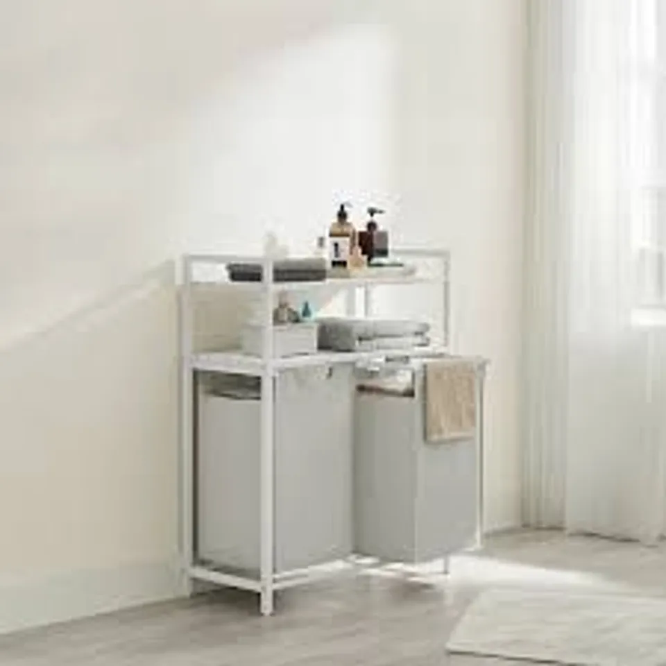 BOXED NEO SINGLE TIER LAUNDRY UNIT - WHITE