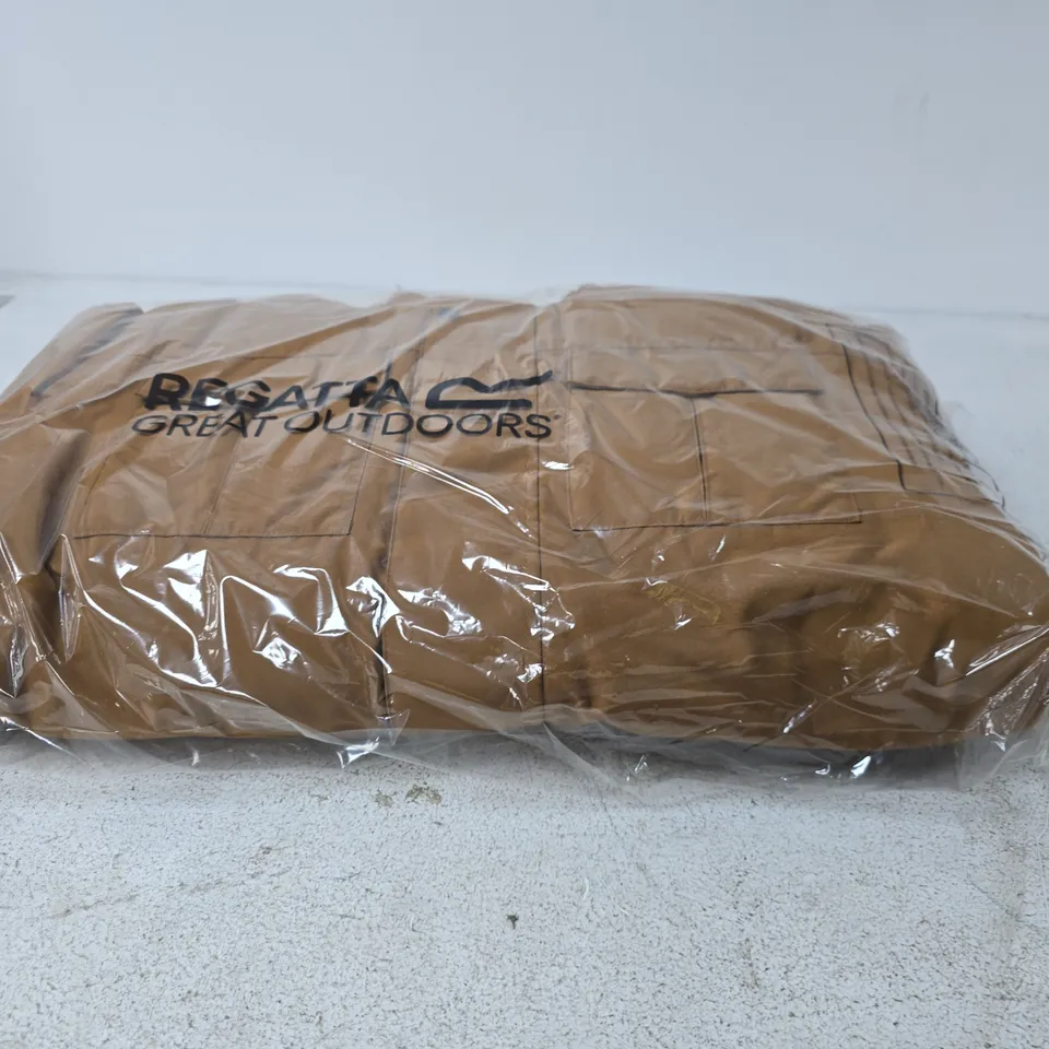 BOX OF APPROXIMATELY 6 BRAND NEW REGATTA EAMONT COAT - NUT BROWN - SIZE XL