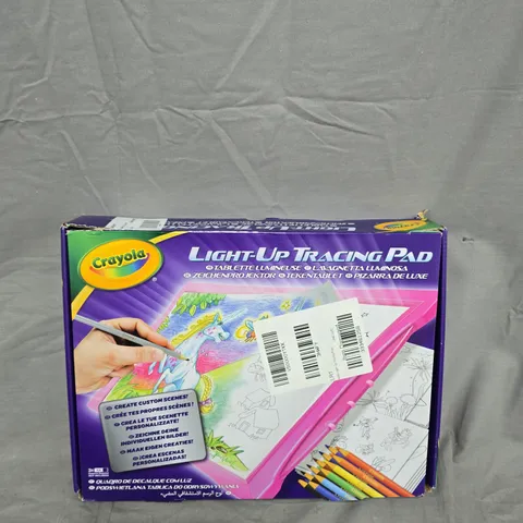 BOXED CRAYOLA LIGHT-UP TRACING PAD 