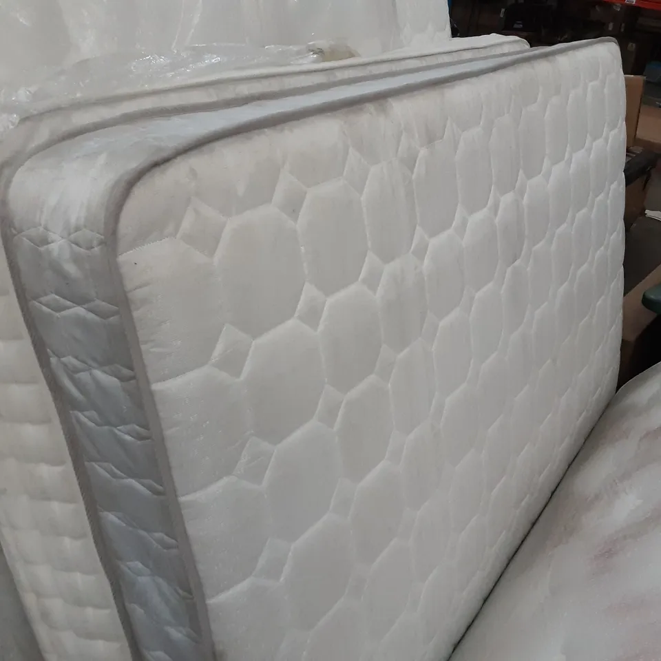 ORTHOPAEDIC MEMORY MATTRESS   STAINED,  4FT