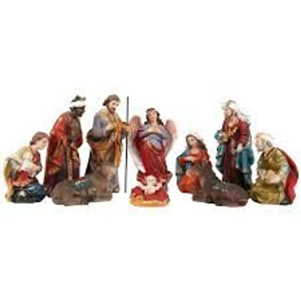 BOXED 11 PIECE NATIVITY SET 8 INCH (SET OF 11)