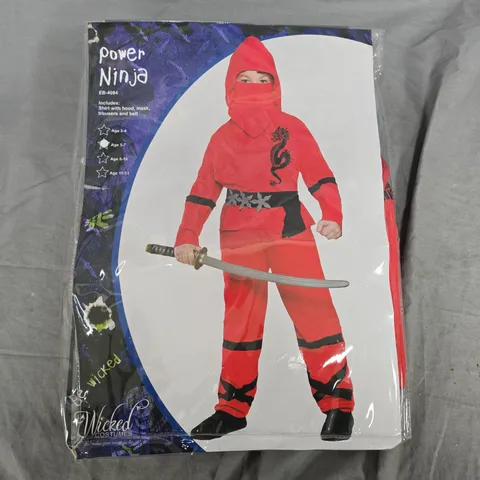 POWER NINJA COSTUME – WICKED COSTUMES FANCY DRESS