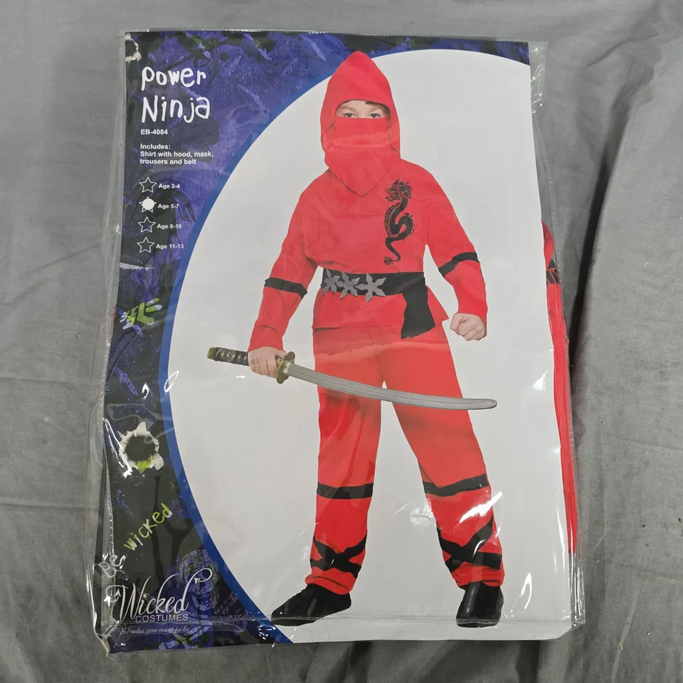 POWER NINJA COSTUME – WICKED COSTUMES FANCY DRESS