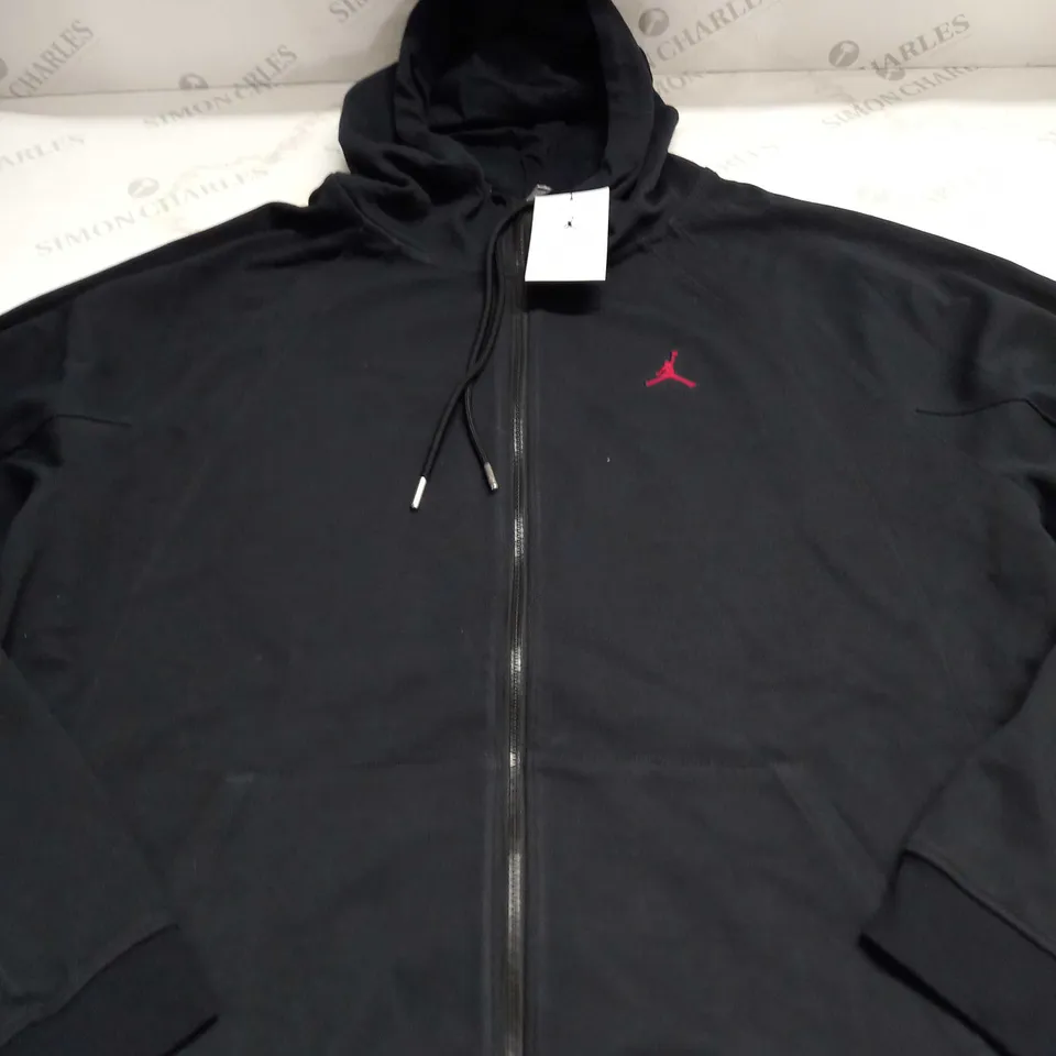 NIKE AIR JORDAN ZIPPED HOODIE SIZE XL