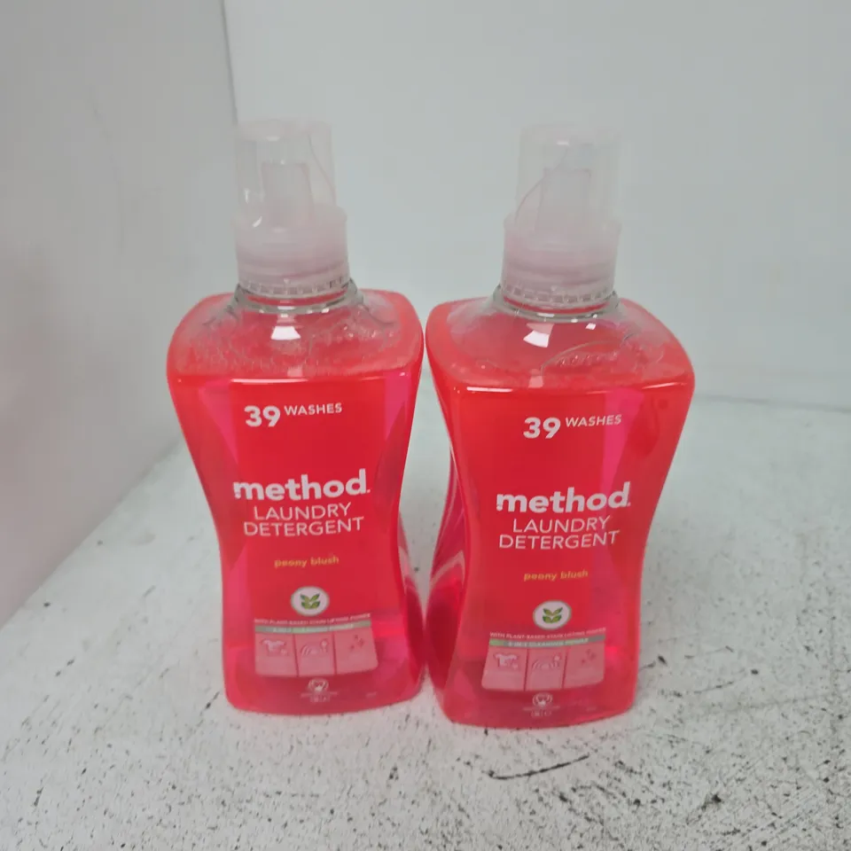 2 METHOD LAUNDRY DETERGENTS PEONY BLUSH (1.56L)
