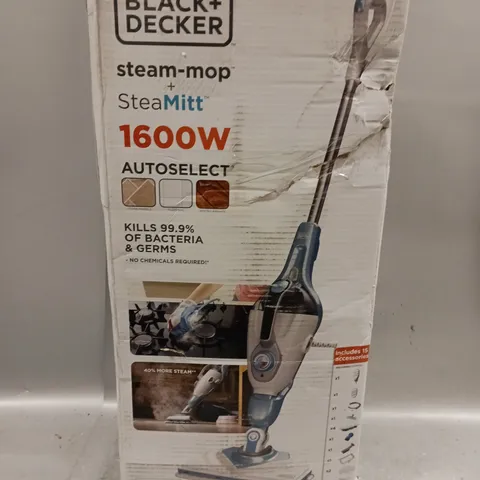 BLACK & DECKER STEAM MOP 1600W - COLLECTION ONLY