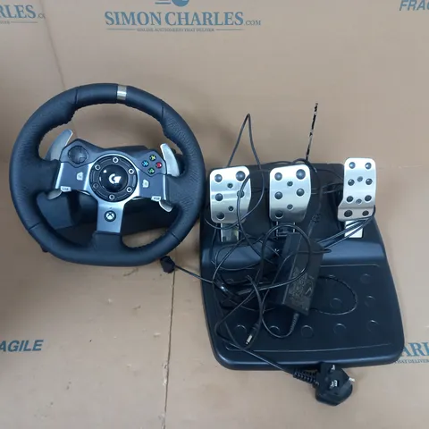 BOXED LOGITECH G G920 DRIVING FORCE RACING WHEEL BLACK