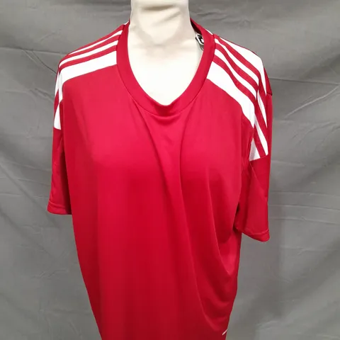 ADIDAS PRIME GREEN RED T-SHIRT - XL
