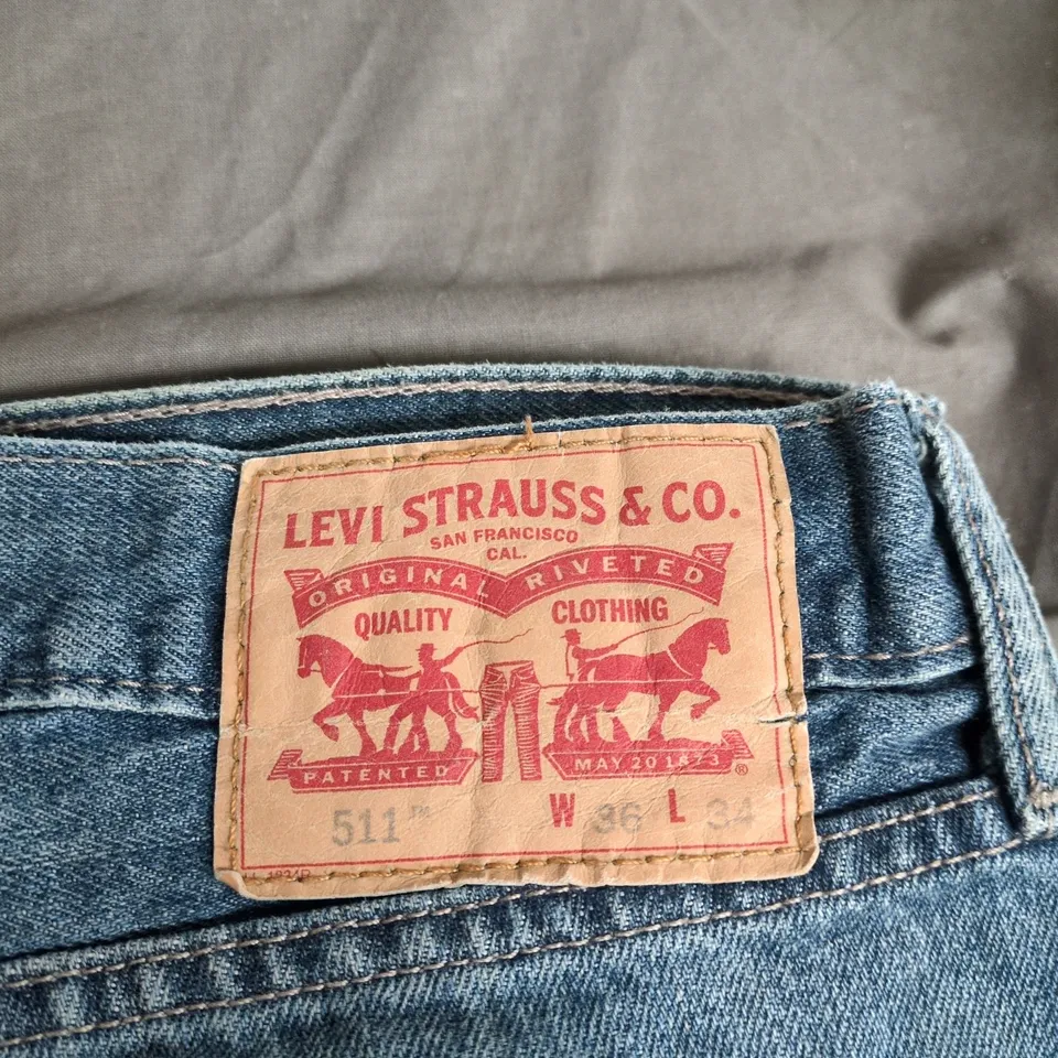 LEVI'S 511 JEANS – MEN'S DENIM, UK 32 (W32/L32)