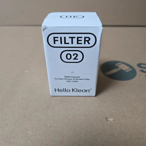 HELLO KLEAN FILTER 02 REFILL CAPSULE FOR RAIN SHOWER & SHOWER FILTER – BOXED
