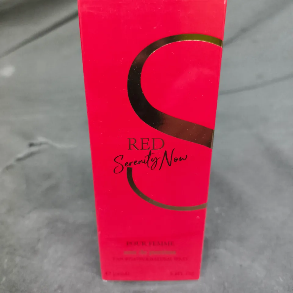 SEALED RED SERENITY NOW EAU DE PARFUM - 100ML