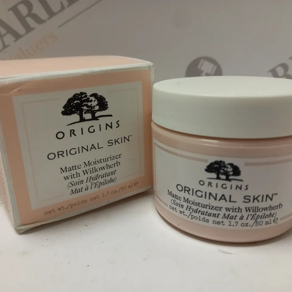 ORIGINS ORIGINAL SKIN MATTE MOISTURIZER WITH WILLOWHERB 50ML