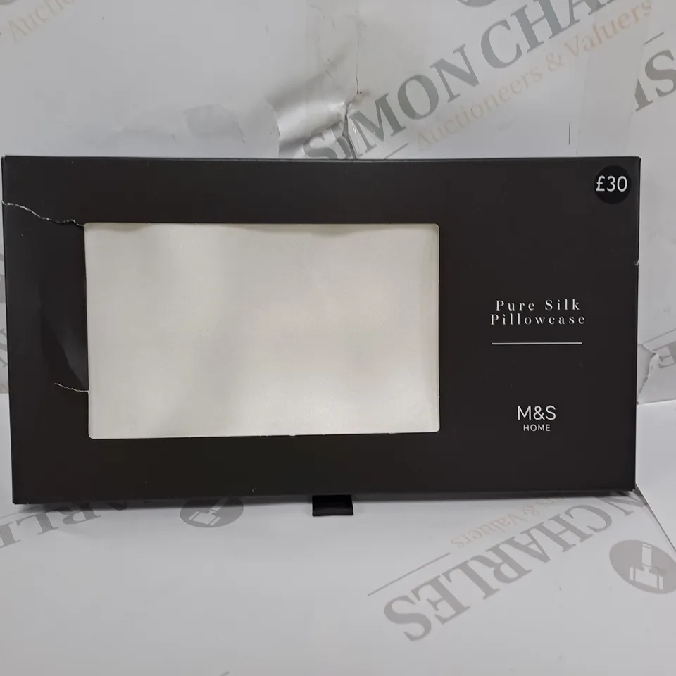 BOXED M&S HOME PURE SILK PILLOW 