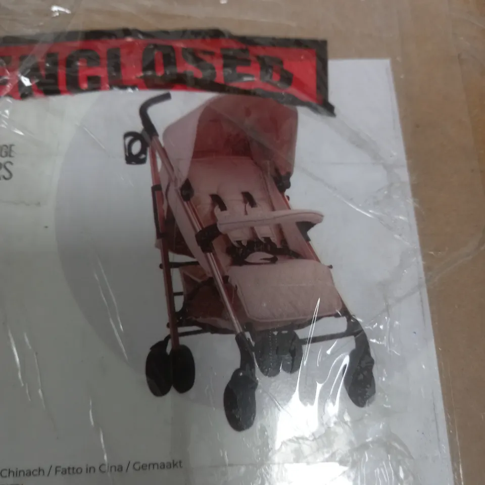 MY BABIIE BILLIE FAIERS MB51 ROSE GOLD & BLUSH STROLLER RRP £139.99