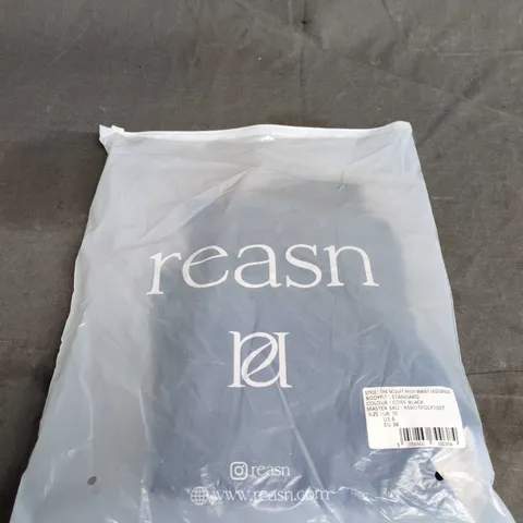 REASON THE SCULPT HIGH WAIST LEGGINGS – CORE BLACK, UK 10 