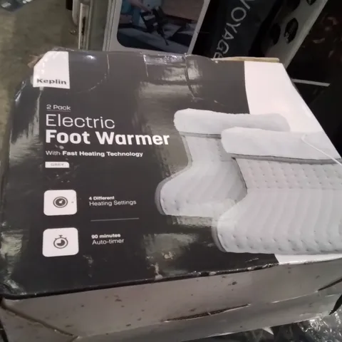 BOXED KEPLIN ELECTRIC FOOT WARMER 2PK