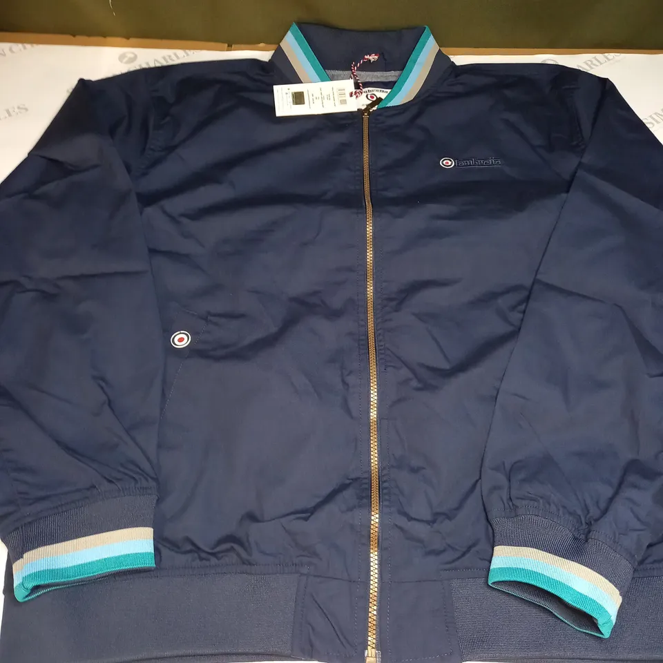 LAMBRETTA MENS TRIPLE TIPPED MONKEY JACKET - XXL