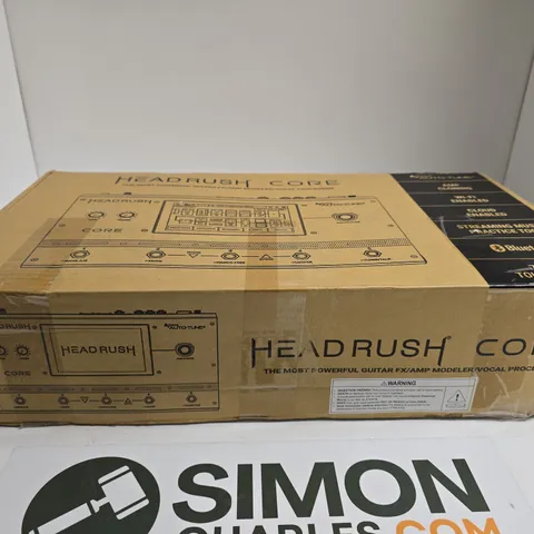 HEADRUSH CORE GUITAR FX PROCESSOR – BOXED WITH MANUALS