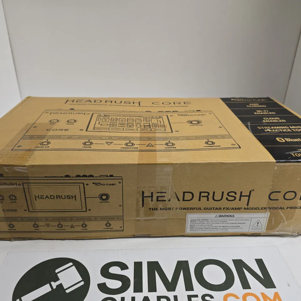 HEADRUSH CORE GUITAR FX PROCESSOR – BOXED WITH MANUALS
