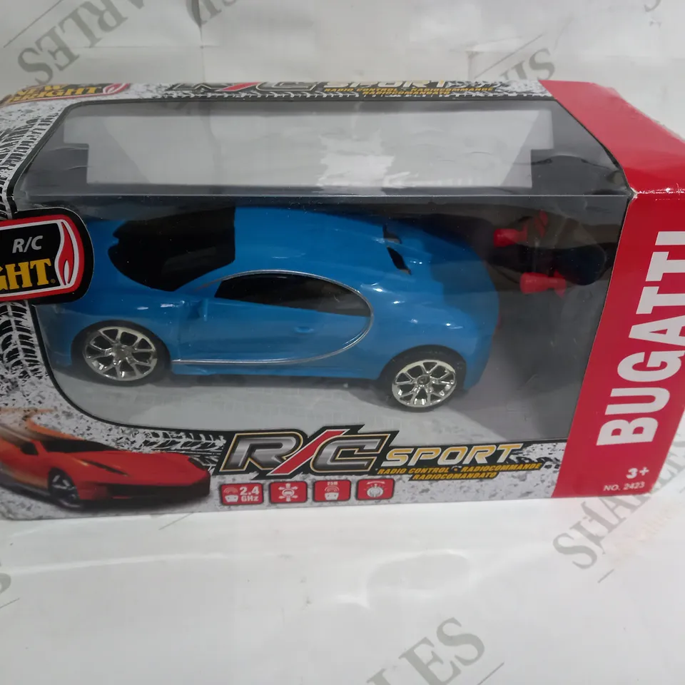 BOXED BUGATTI R/G SPORT RADIO CONTROL CAR