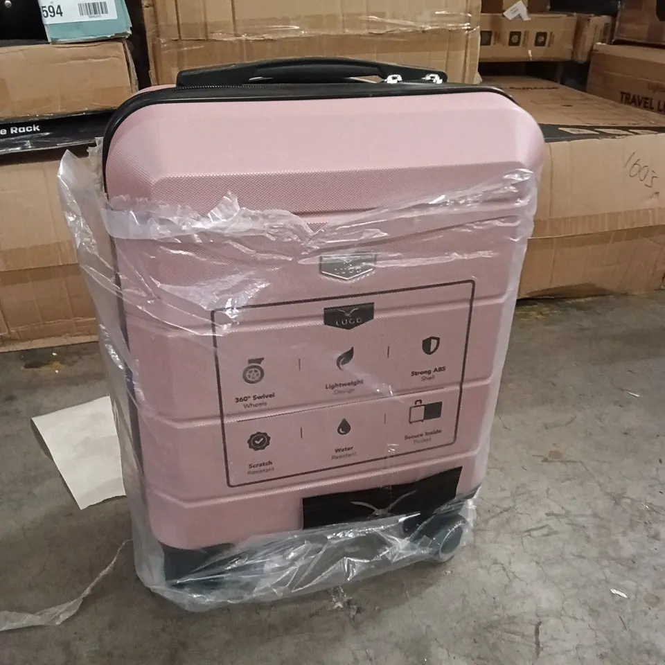 BOXED LUGG 15" TRAVEL CABIN BAG - ROSE GOLD