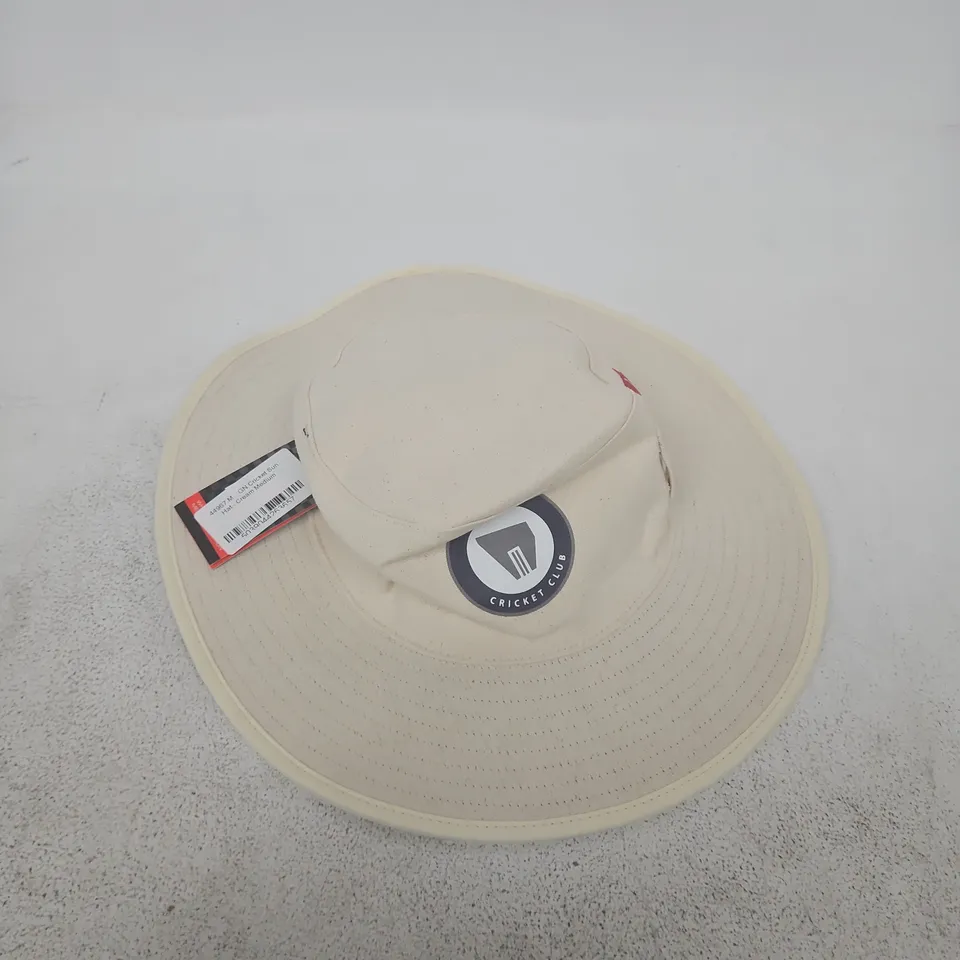 AVEBURY CRICKET CLUB SUN HAT – CREAM, MEDIUM