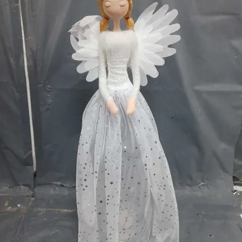 50CM BATTERY OPERATED WHITE ANGEL