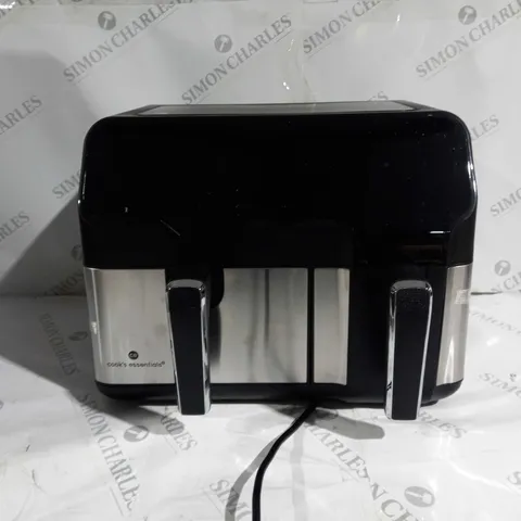 BOXED COOK'S ESSENTIALS 7.7L DUAL AIR FRYER