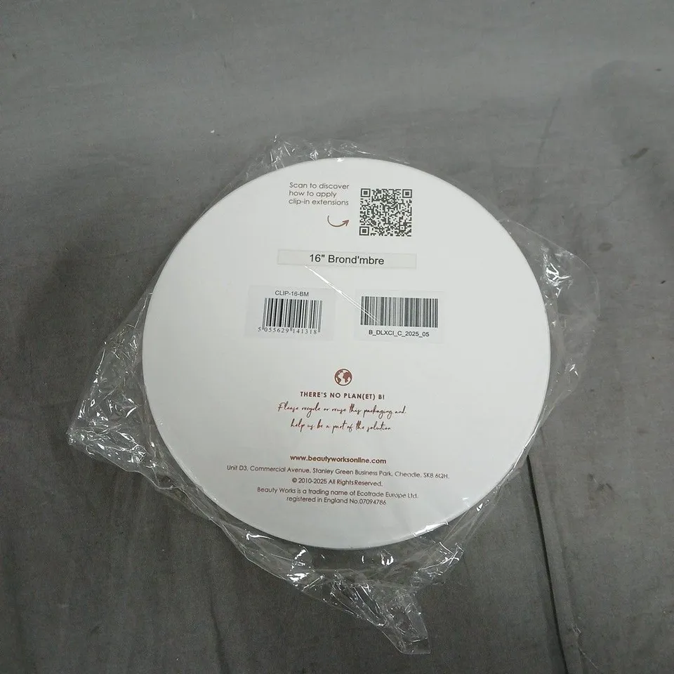 BEAUTY WORKS 16" INSTANT CLIP-IN HAIR EXTENSIONS IN BROND'MBRE